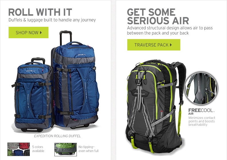 Outdoor Gear and Travel Bags Eddie Bauer