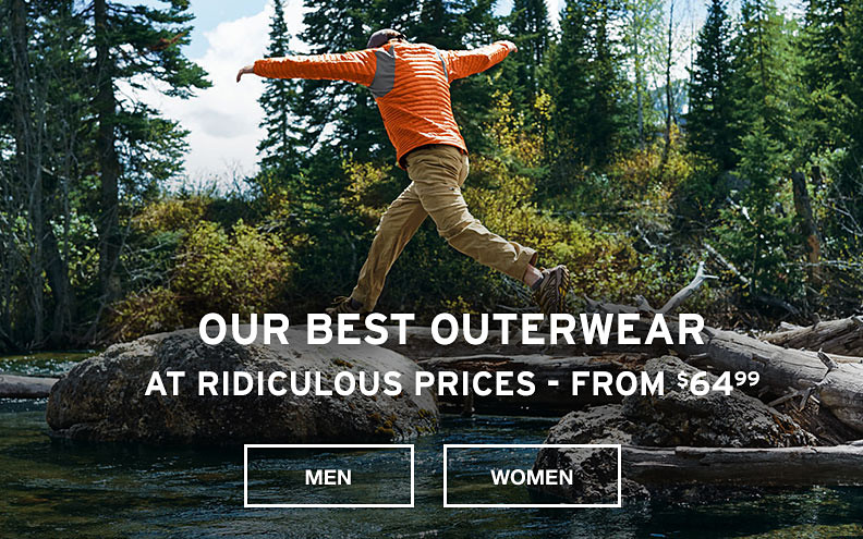 How do you find Eddie Bauer clearance items?