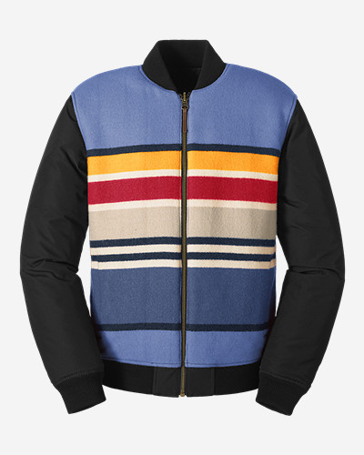 Men's Eddie Bauer X Pendleton Reversible 1936 Skyliner Model Jacket