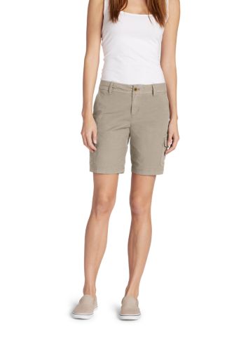 Women's Adventurer Stretch Ripstop Cargo Shorts - Slightly Curvy