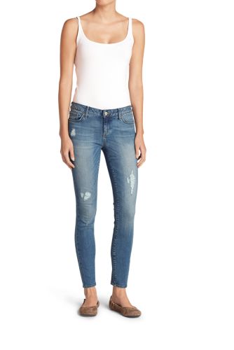 Women's Elysian Destroyed Skinny Jeans - Slightly Curvy