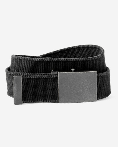 Men's Web Plaque Belt
