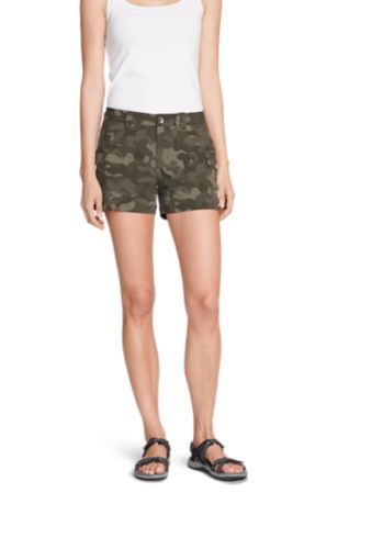 Women's Horizon Cargo Shorts - Print