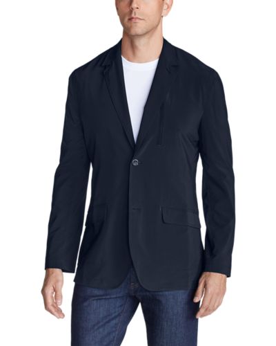 Men's Departure Tropical-Weight Packable Blazer