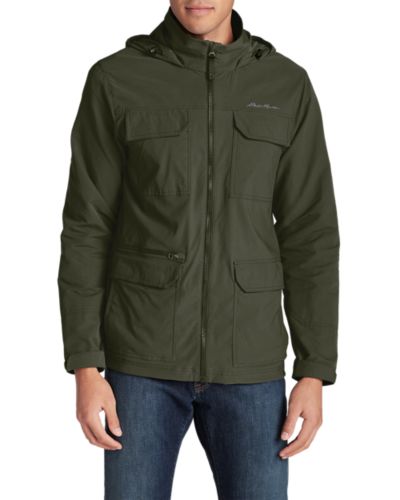 men's atlas stretch hooded jacket