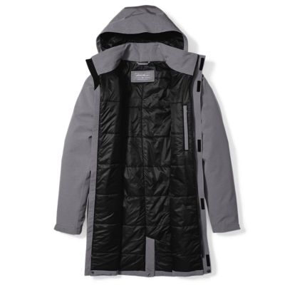 Insulated trench hot sale coat mens