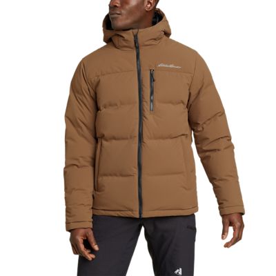 Stretch down clearance hooded jacket