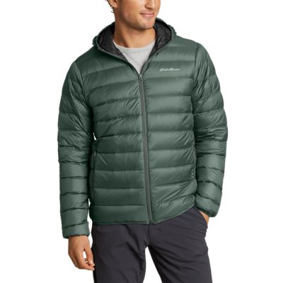 eddie bauer cirruslite down hooded jacket