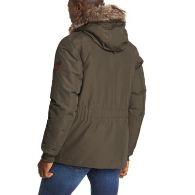  Eddie Bauer Parka de plumón impermeable B-9 para hombre, Verde  pizarra : Ropa, Zapatos y Joyería