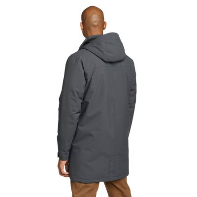 Men s Mainstay Insulated Trench Coat Eddie Bauer