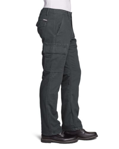 men's flannel lined sweatpants