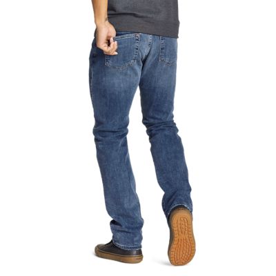 Men's Flannel-lined Flex Jeans - Straight Fit