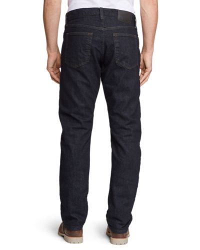 eddie bauer flannel lined jeans