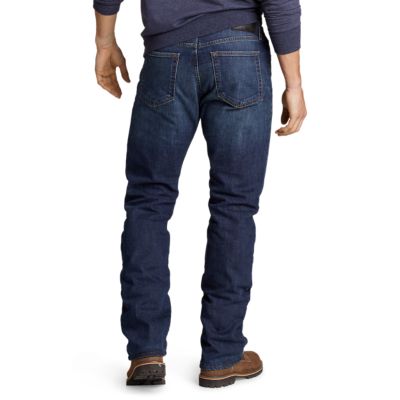 eddie bauer fleece lined jeans