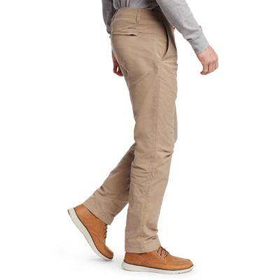 Men's Voyager Flex Fleece-lined Chino Pants | Eddie Bauer
