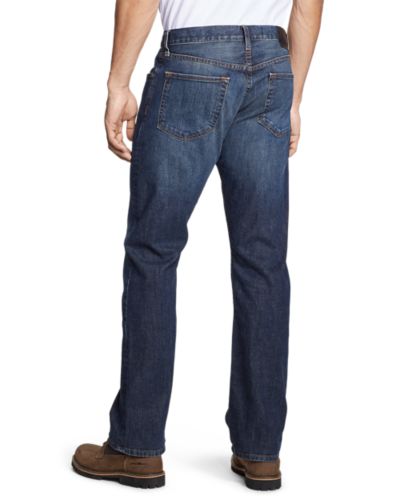 eddie bauer men's flex jeans slim fit