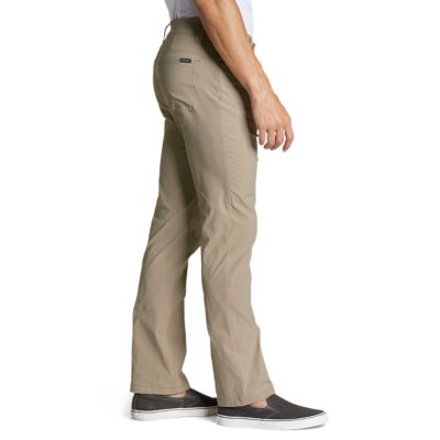 men's straight fit five pocket pant