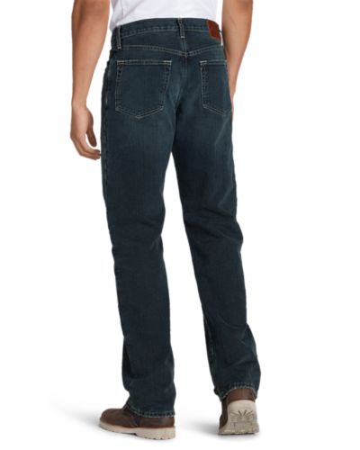 eddie bauer flannel lined jeans