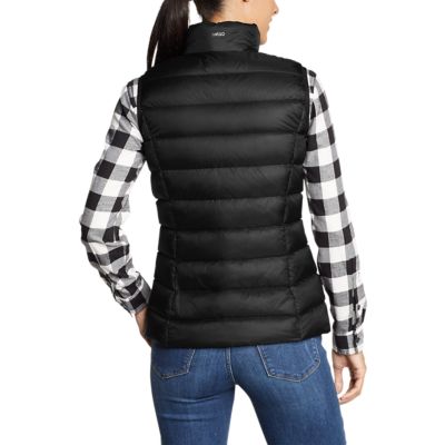 eddie bauer goose down vest womens