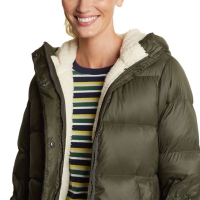 eddie bauer sherpa hoodie women's