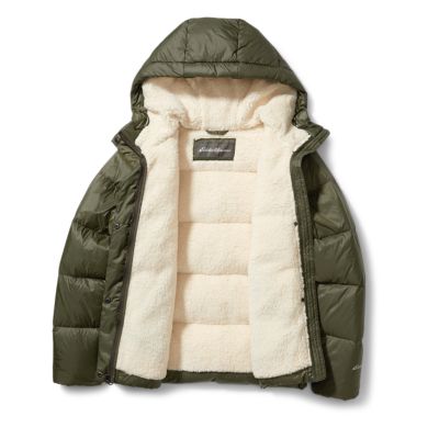 eddie bauer sherpa lined hoodie