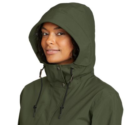 Eddie bauer sale green jacket women's