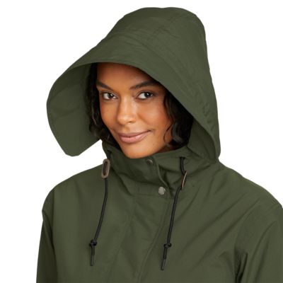 Eddie bauer kona trench coat sale