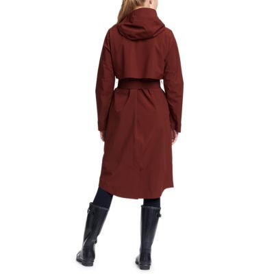 cloud cap stretch trench coat