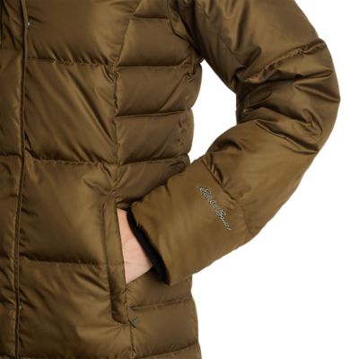 lodge down duffle coat eddie bauer