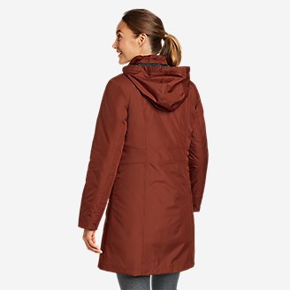 Thumbnail View 2 - Women's Girl On The Go Insulated Trench Coat