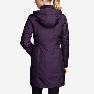 Thumbnail View 2 - Women's Girl On The Go Insulated Trench Coat