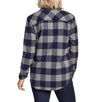 Eddie bauer sherpa sales lined flannel