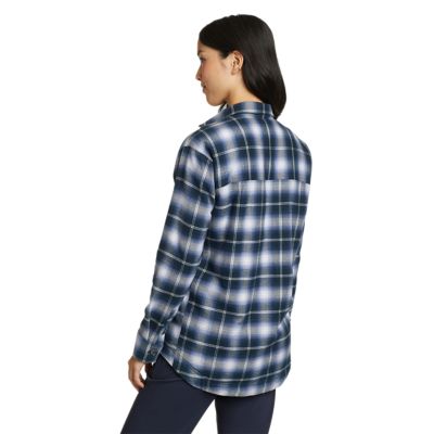 Eddie bauer fleece lined clearance flannel shirt