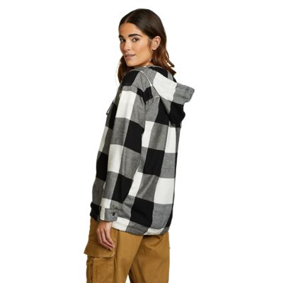 Catarata Arena dar a entender Women's Fremont Flannel Pullover Hoodie | Eddie Bauer