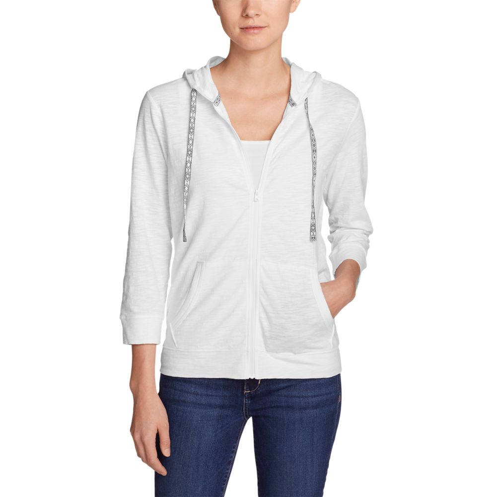 Eddie Bauer Women's Slub FullZip Hoodie eBay