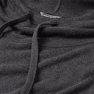 Thumbnail View 3 - Women's Brushed Mixed-Stitch Easy Hoodie
