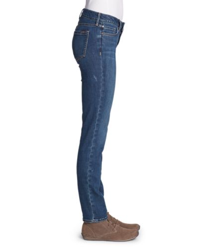 eddie bauer slightly curvy slim straight jeans