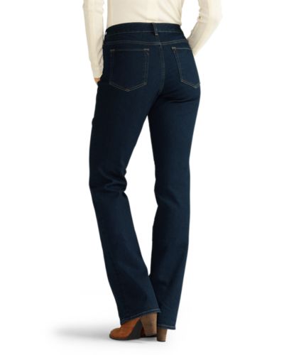 eddie bauer slightly curvy bootcut jeans