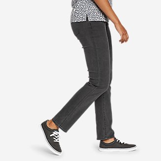 Thumbnail View 3 - Women's Voyager Slim Straight Jeans - Slightly Curvy