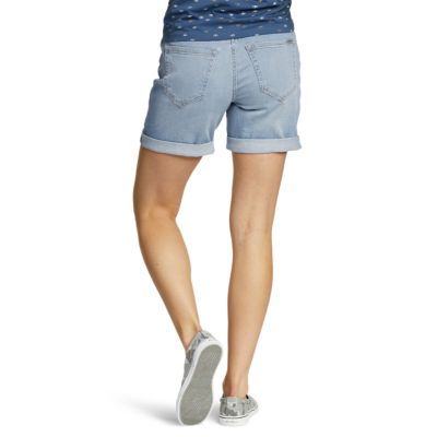 eddie bauer womens jean shorts