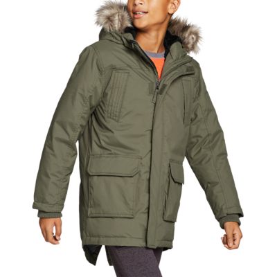 eddie bauer youth down parka jacket