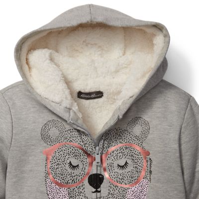 eddie bauer sherpa lined hoodie