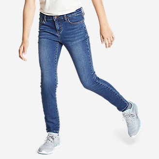 Girls' Five-pocket Flex Jeans | Eddie Bauer