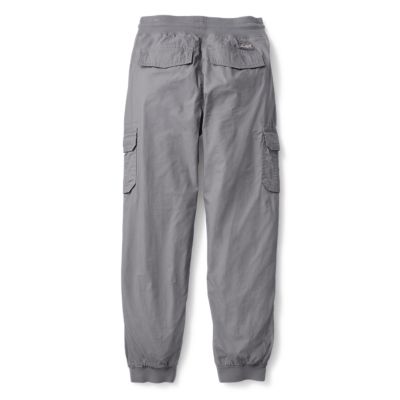 boys black cargo trousers