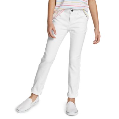 eddie bauer white jeans