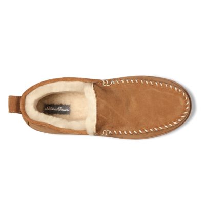 eddie bauer shearling boot slipper