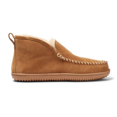 eddie bauer shearling boot slipper