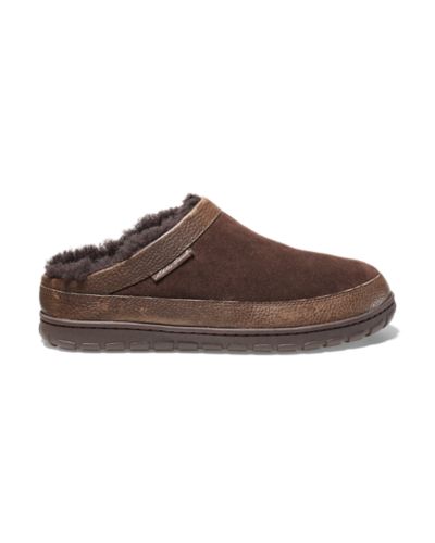 men's eddie bauer shearling scuff slippers
