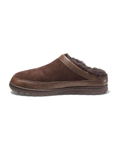 eddie bauer shearling scuff slippers