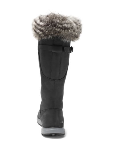 Women's lodge fur on sale boot